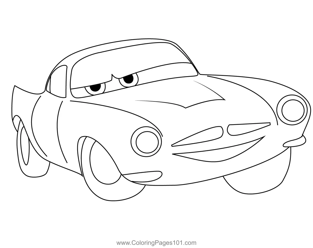 Cars Coloring Pages 9