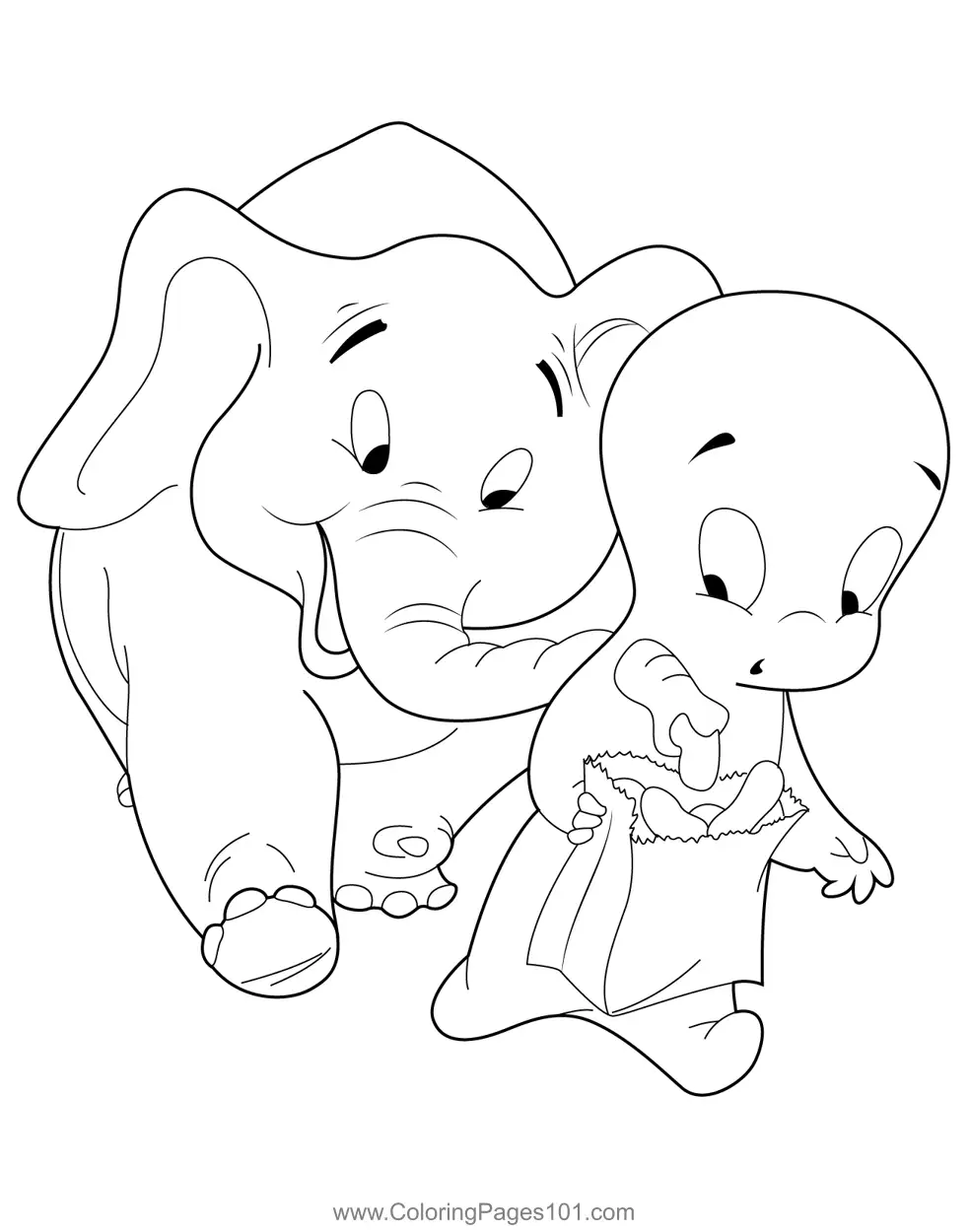 Casper Coloring Pages 2