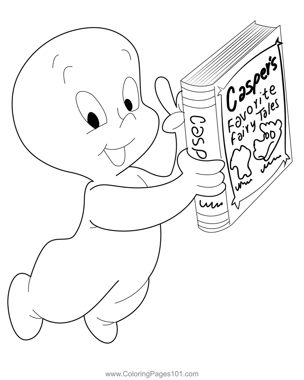 Casper Coloring Pages 5
