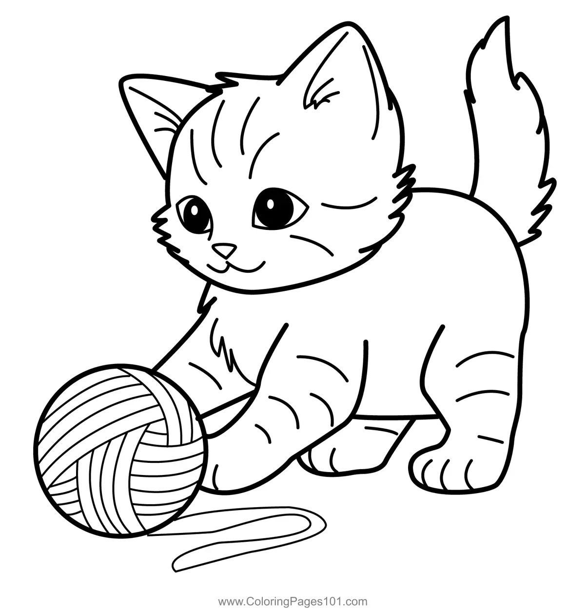 Cat Coloring Pages