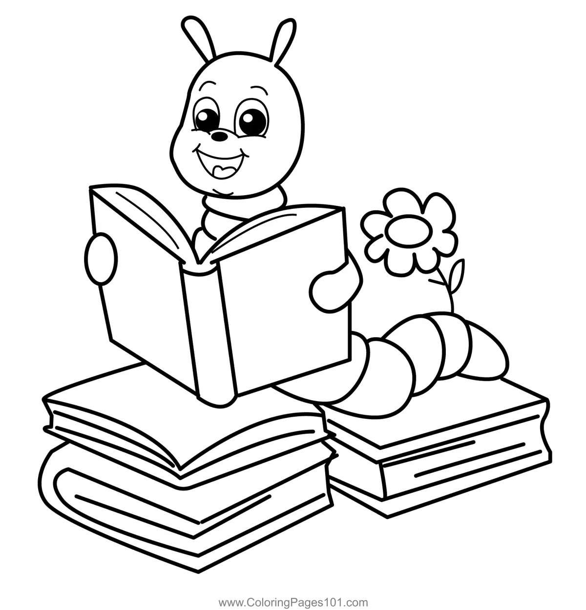 Caterpillars Coloring Pages 2