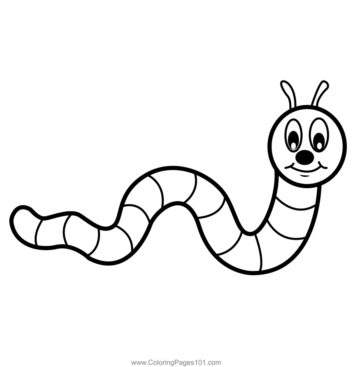 Caterpillars Coloring Pages 3