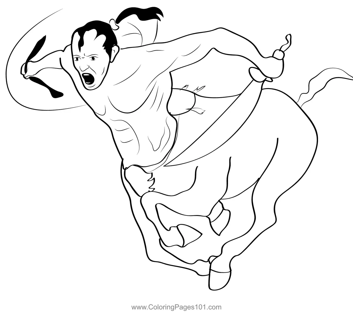 Centaurs Coloring Pages 2