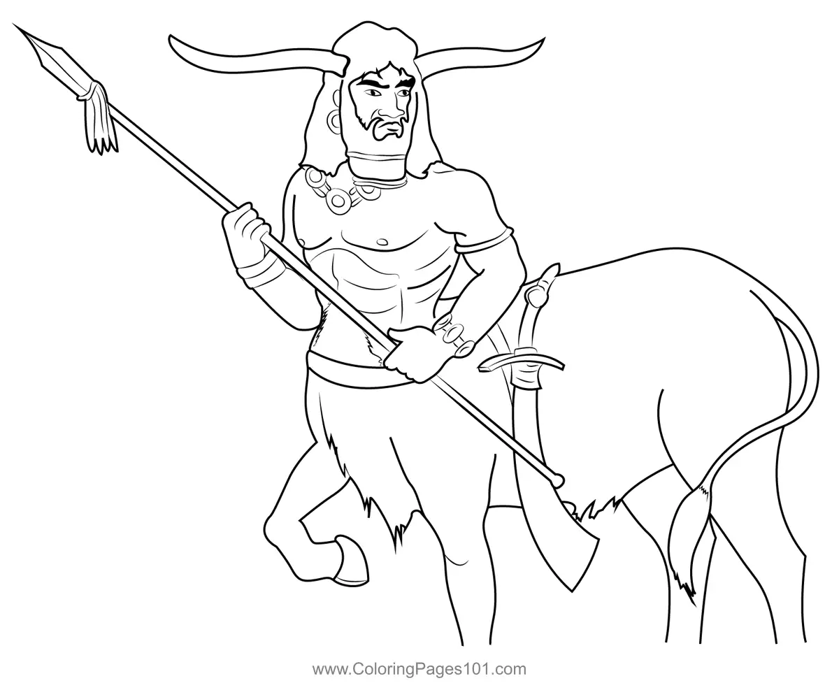 Centaurs Coloring Pages