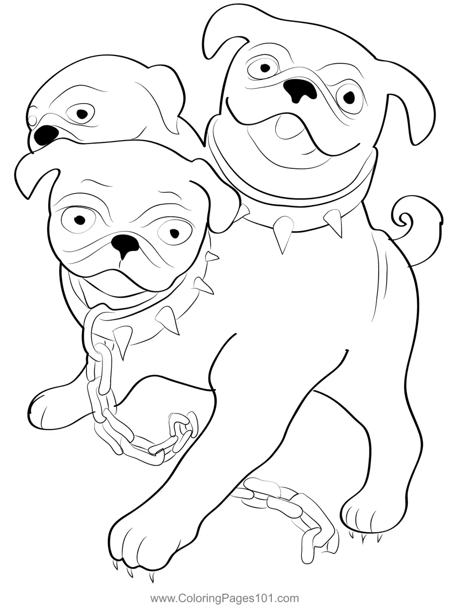 Cerberus Coloring Pages 1