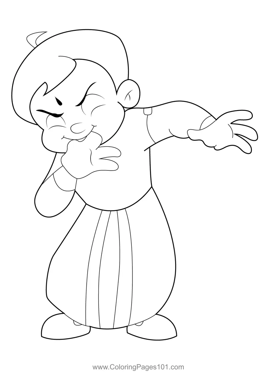 Chhota Bheem Coloring Pages 2