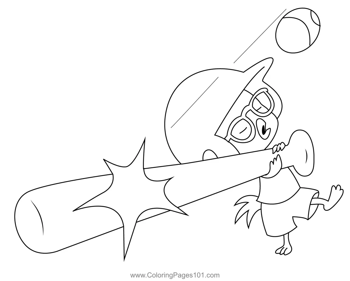 Chicken Little Coloring Pages 9
