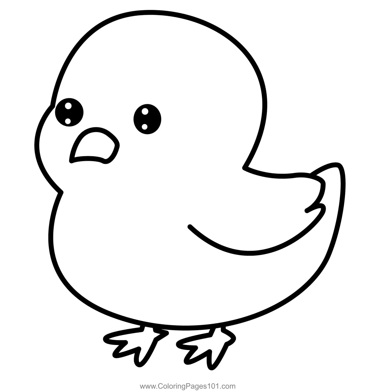 Chickens Coloring Pages 8