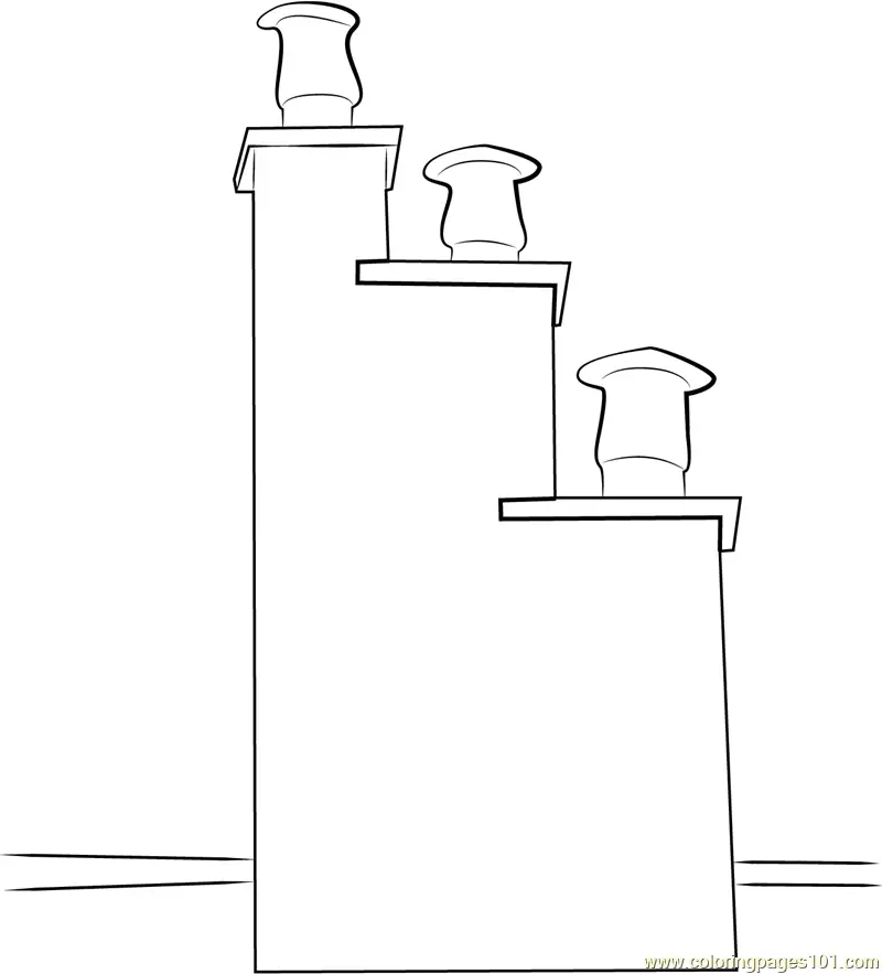 Chimney Coloring Pages 1