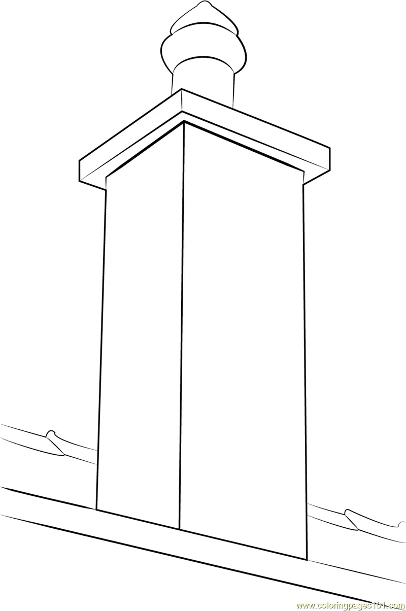 Chimney Coloring Pages 5