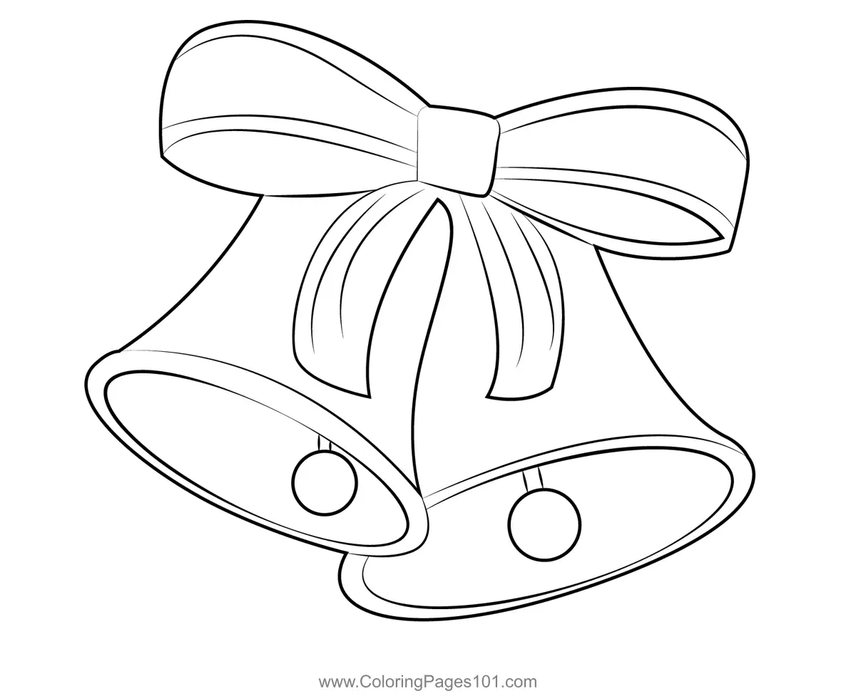 Christmas Bells Coloring Pages 3