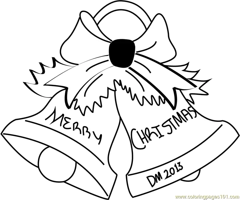 Christmas Bells Coloring Pages 5