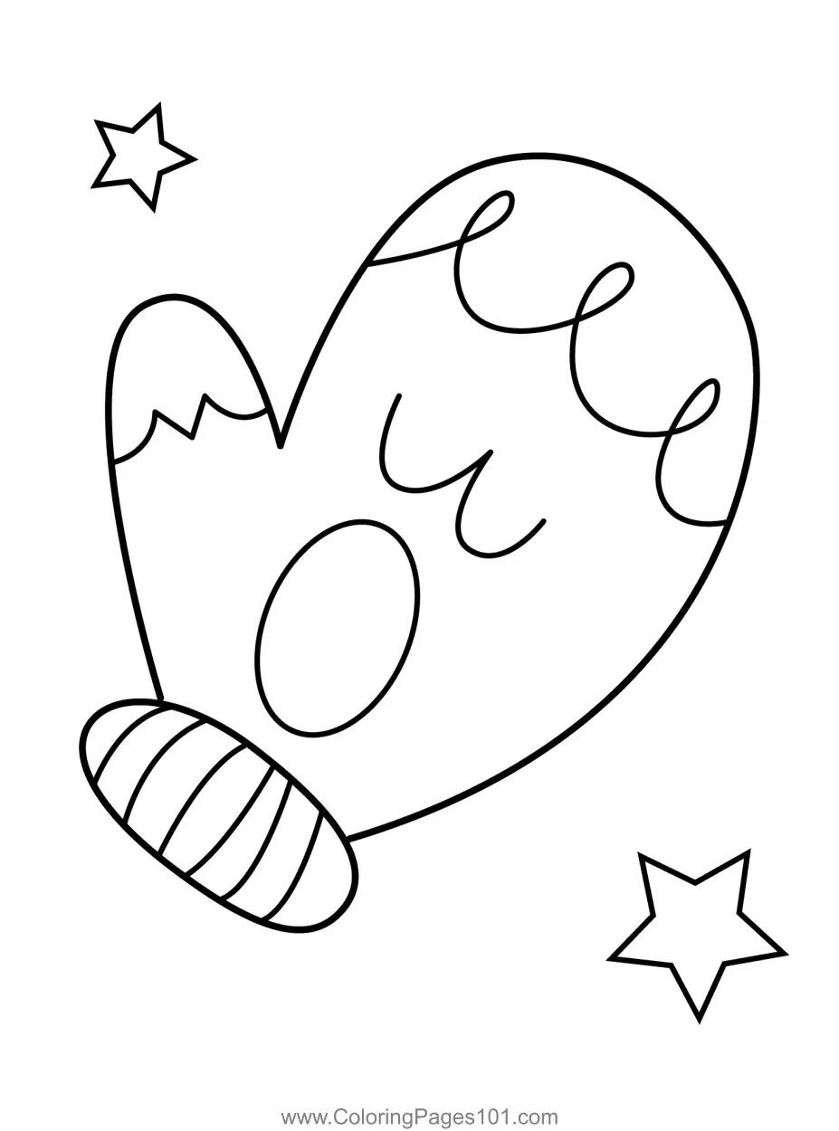Christmas Decorations Coloring Pages 1