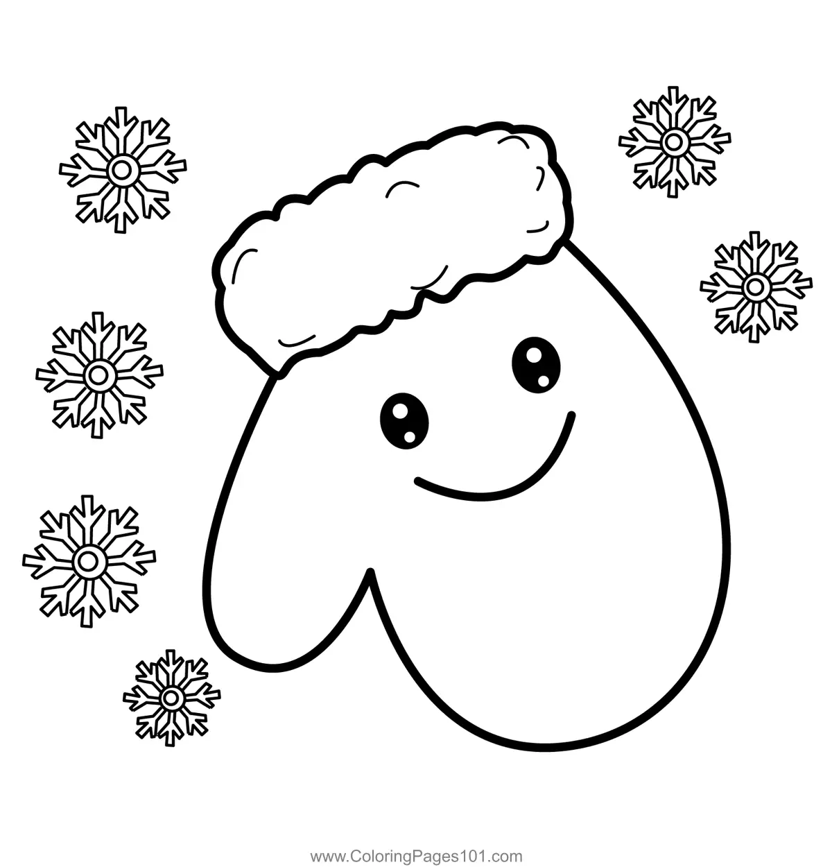 Christmas Decorations Coloring Pages 2