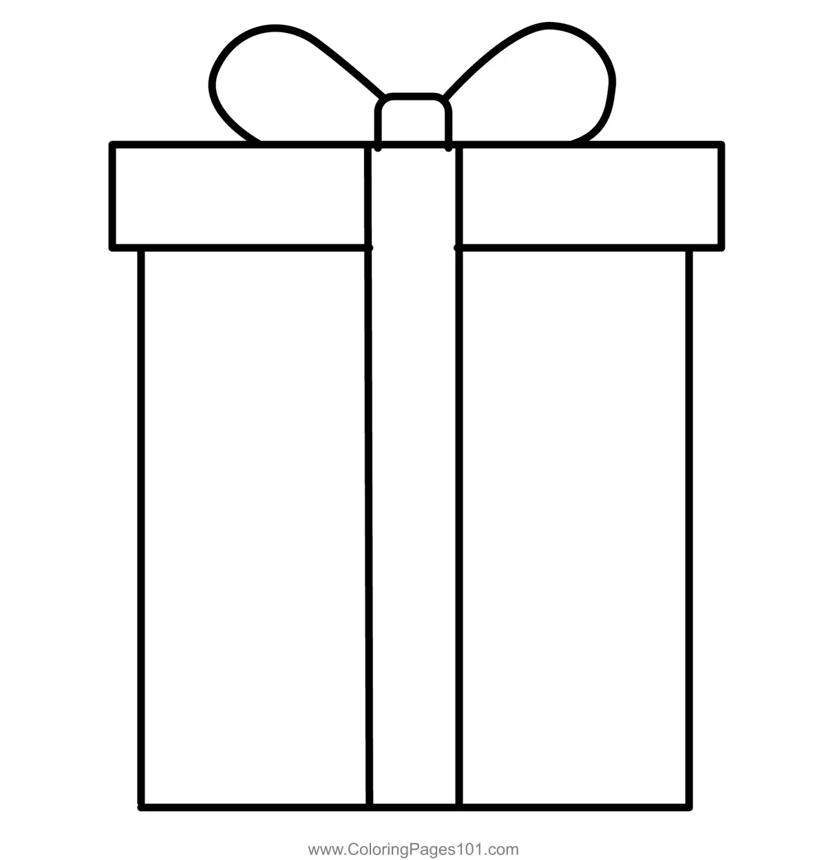 Christmas Gifts Coloring Pages 1