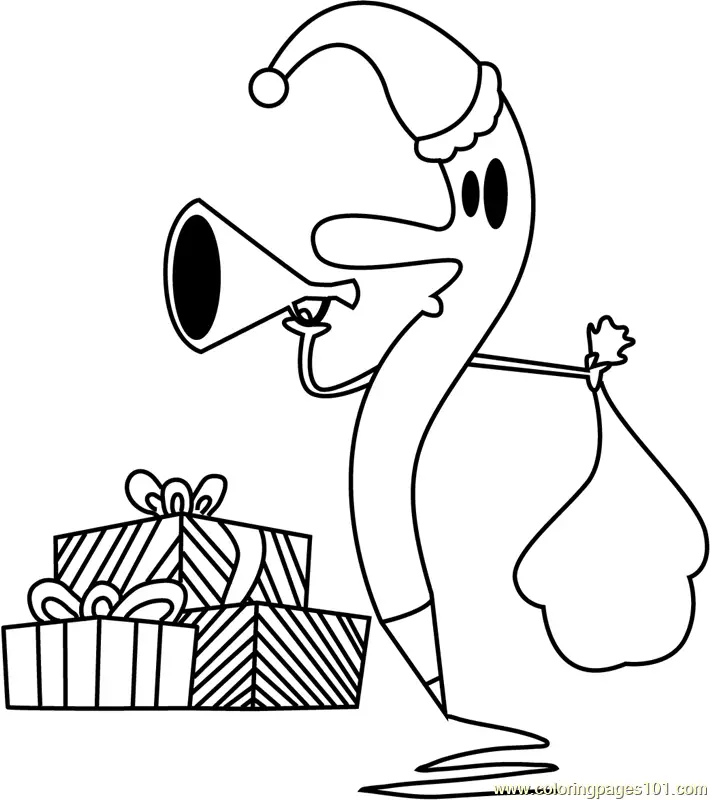 Christmas Gifts Coloring Pages 11