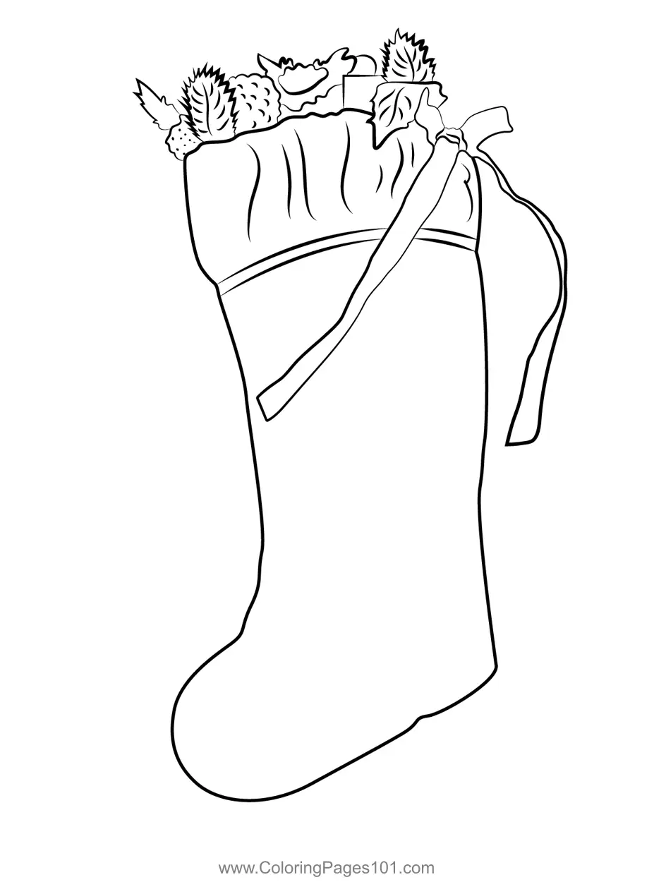 Christmas Gifts Coloring Pages 3