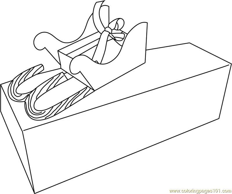 Christmas Gifts Coloring Pages 8