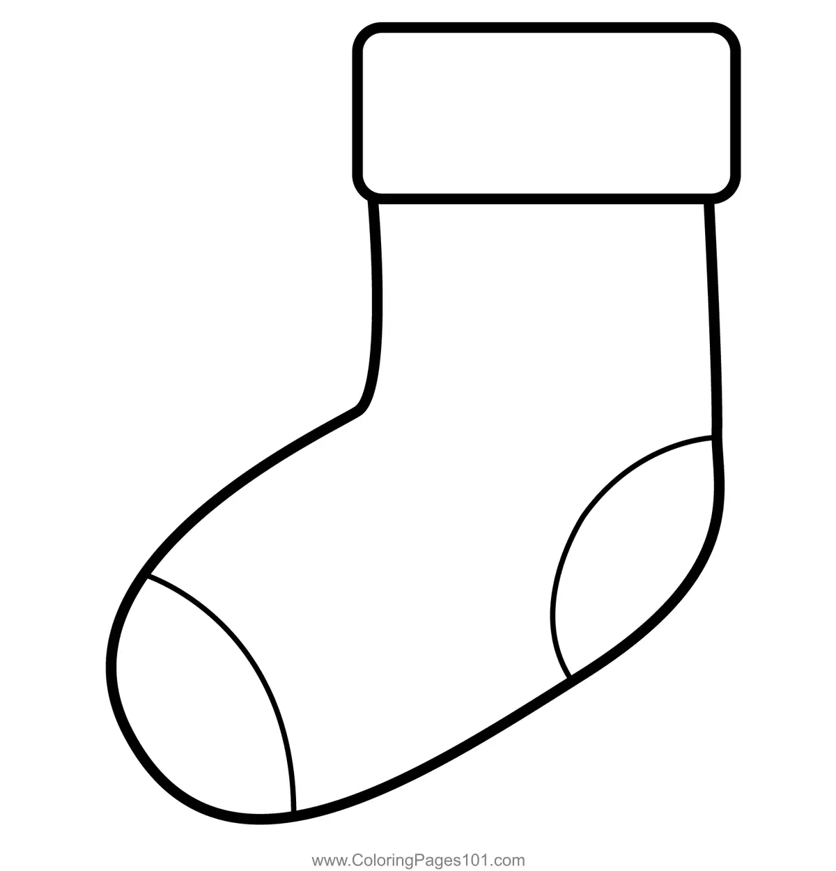 Christmas Stockings Coloring Pages 2