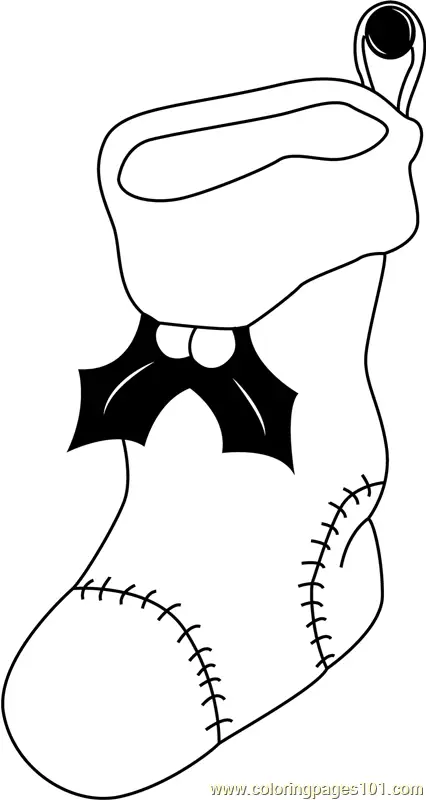Christmas Stockings Coloring Pages 4