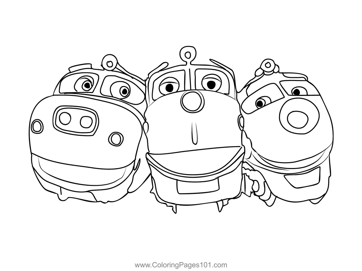 Chuggington Coloring Pages 3