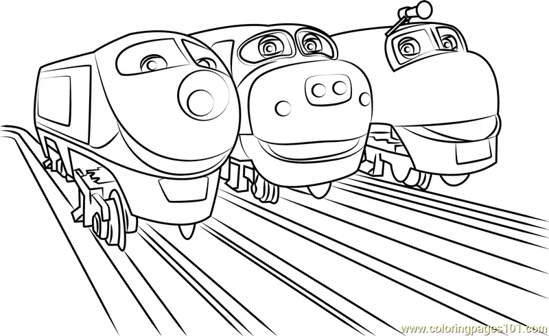 Chuggington Coloring Pages 5