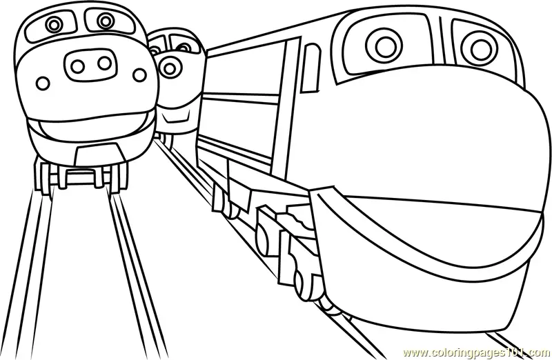 Chuggington Coloring Pages 6