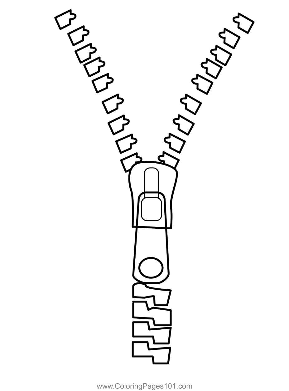 Clothing Coloring Pages 1