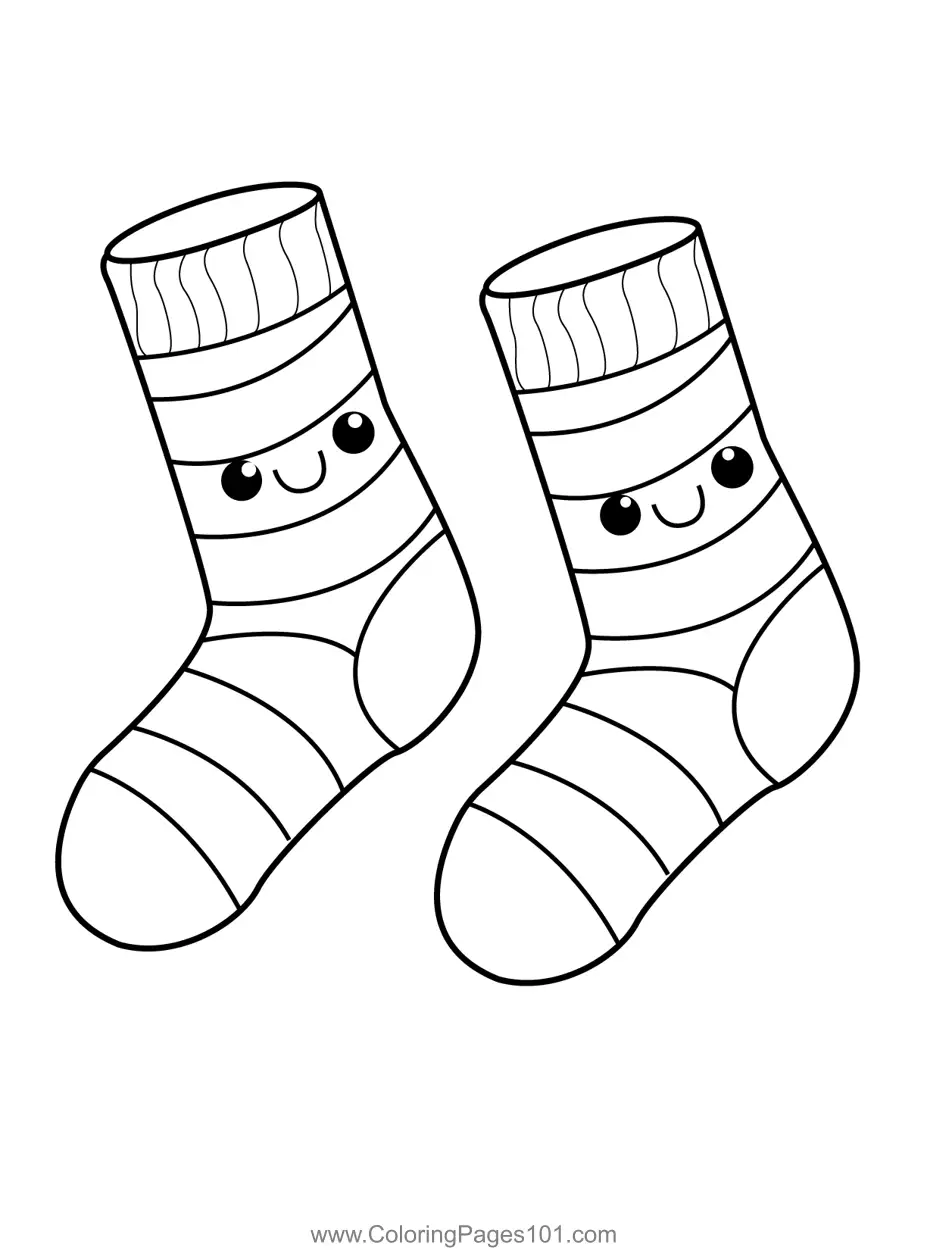Clothing Coloring Pages 2
