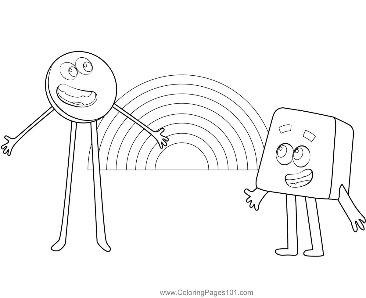 Colourblocks Coloring Pages 3