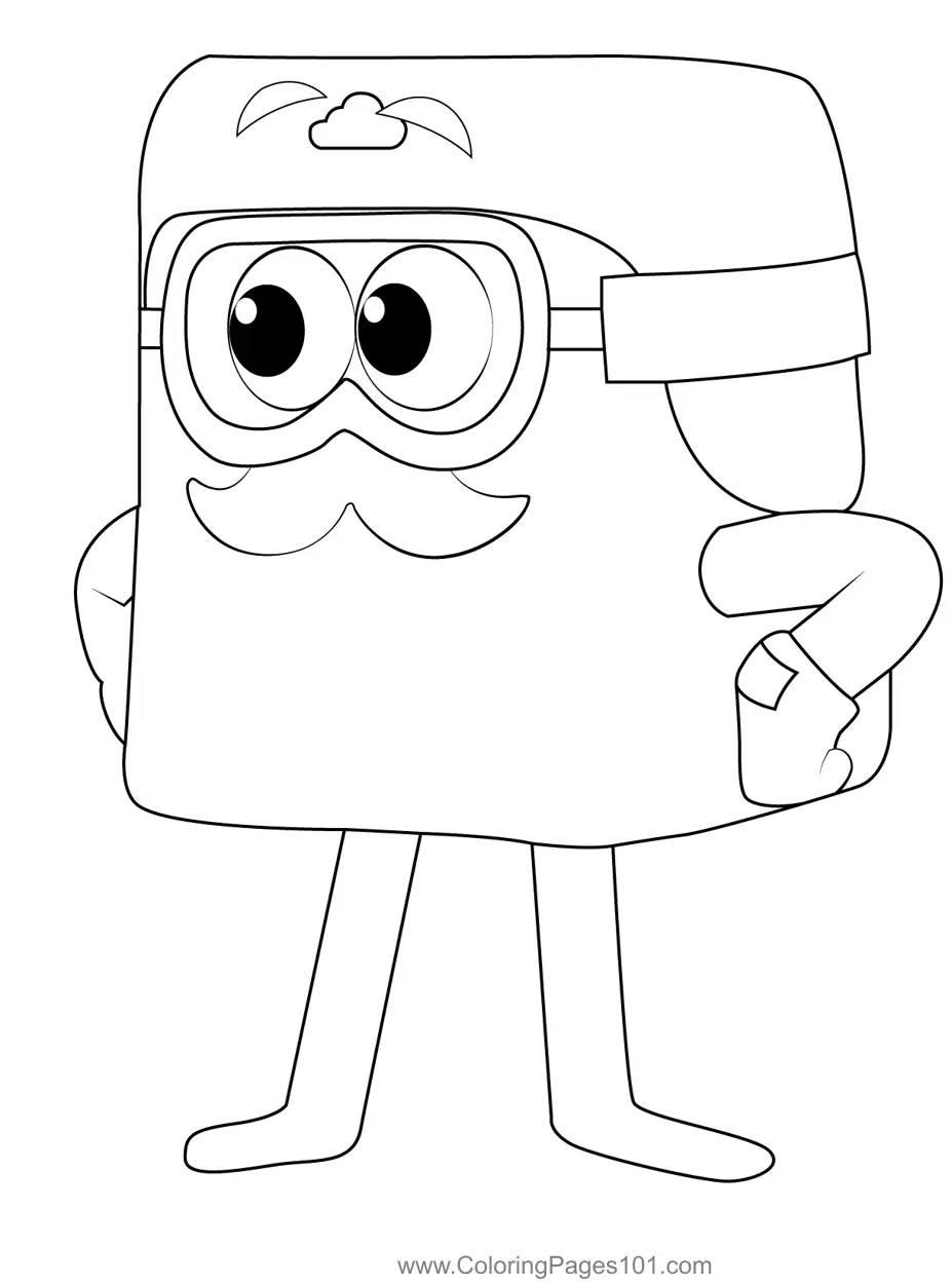 Colourblocks Coloring Pages 7