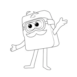 Colourblocks Coloring Pages 9