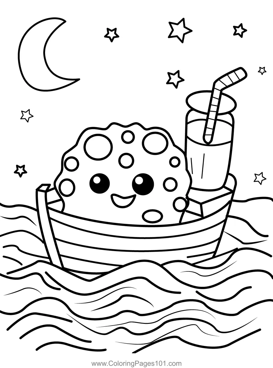 Cookies Coloring Pages 4