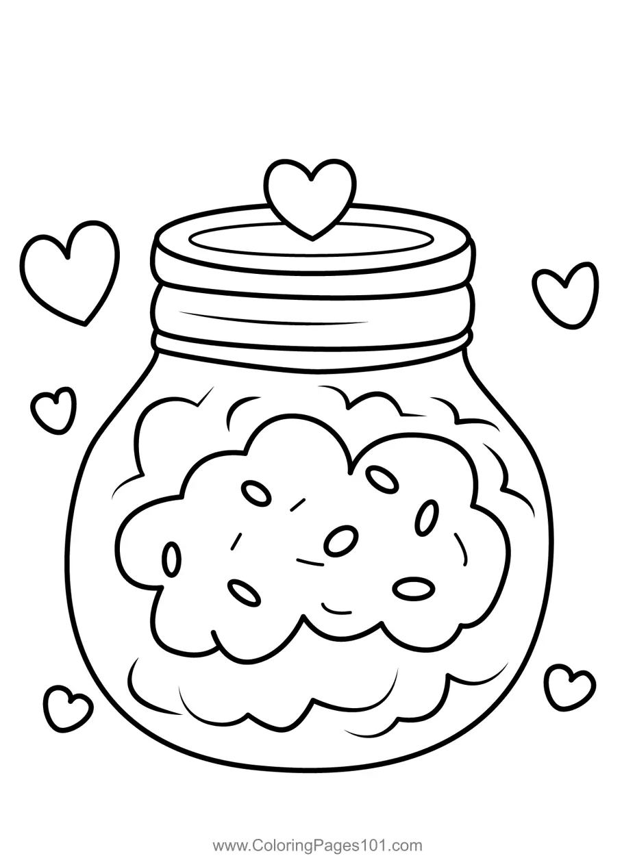 Cookies Coloring Pages 7