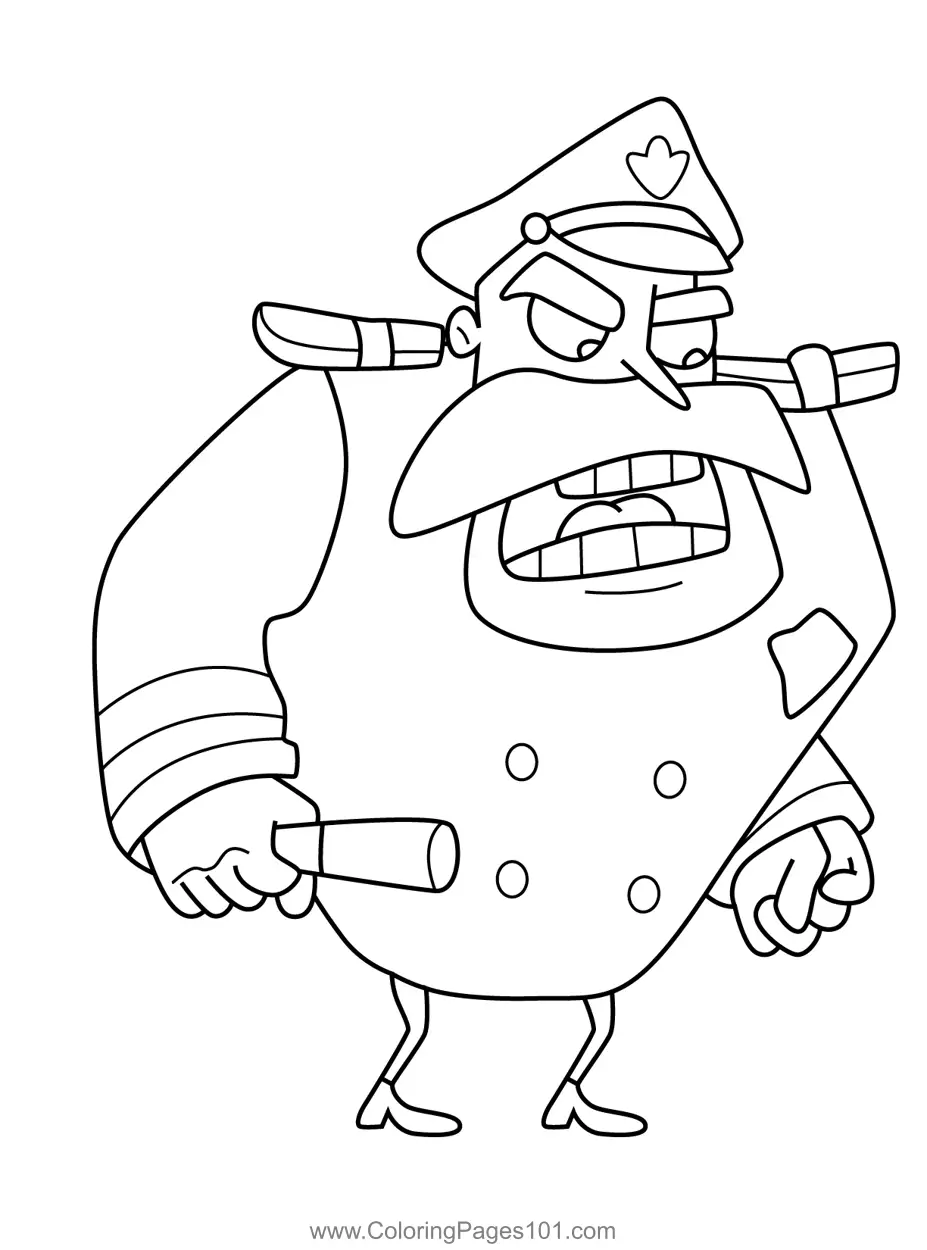 Courage the Cowardly Dog Coloring Pages 10
