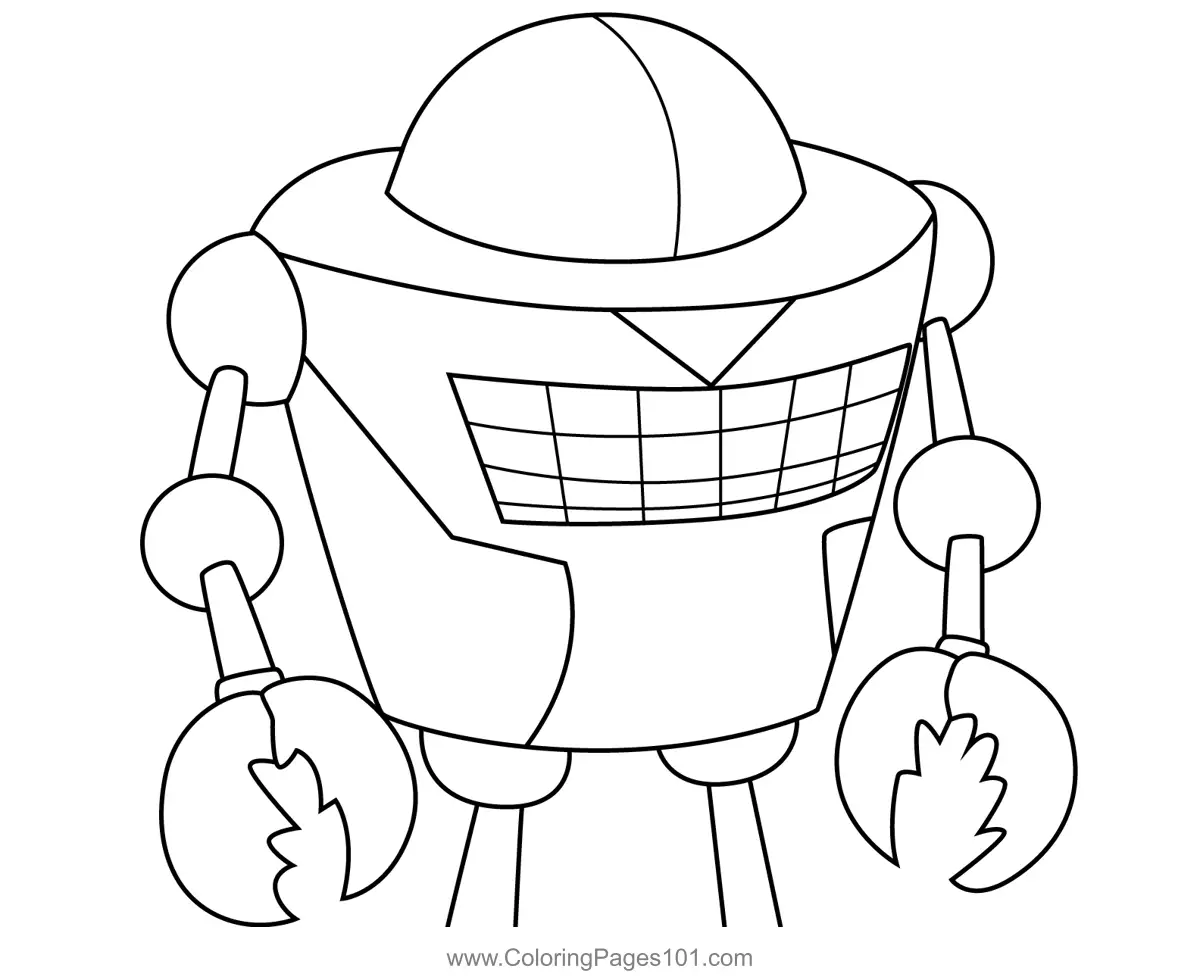 Courage the Cowardly Dog Coloring Pages 7