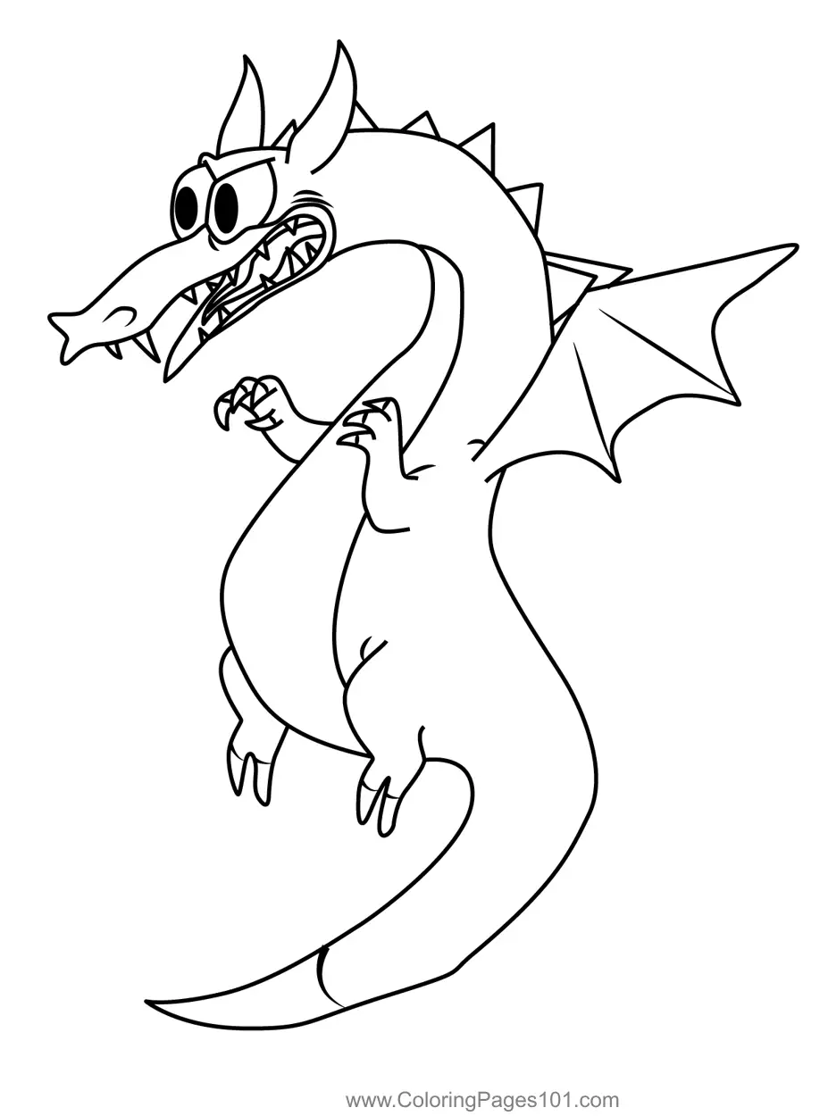 Cuphead Coloring Pages 4