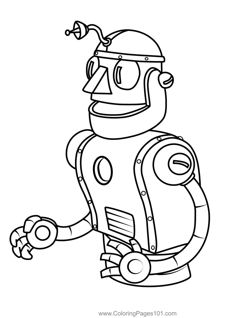 Cuphead Coloring Pages 7