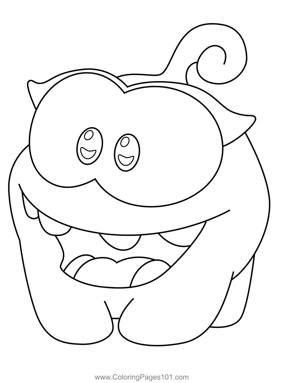 Cut the Rope Coloring Pages 5