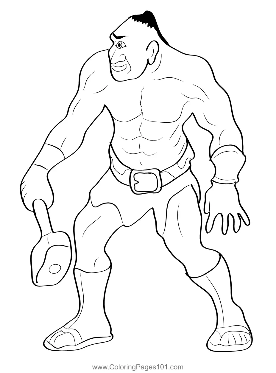 Cyclops Coloring Pages 11
