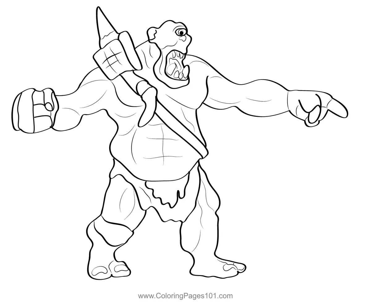 Cyclops Coloring Pages 6