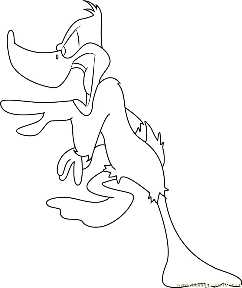 Daffy Duck Coloring Pages 8