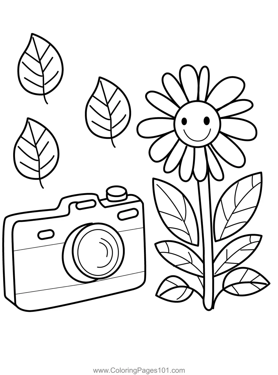 Daisies Coloring Pages 3