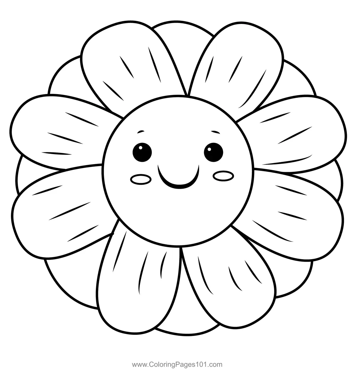 Daisies Coloring Pages 8