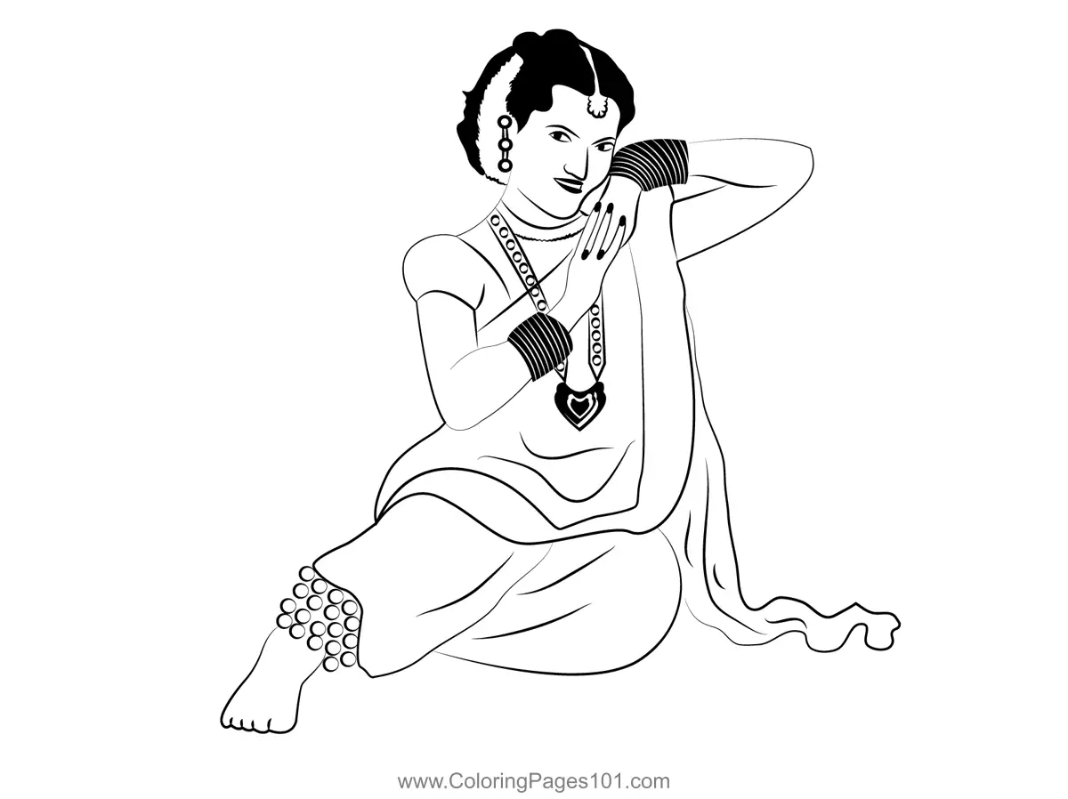 Dancers Coloring Pages 2