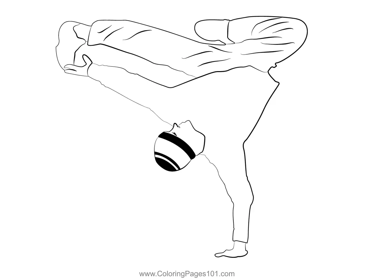 Dancers Coloring Pages 3