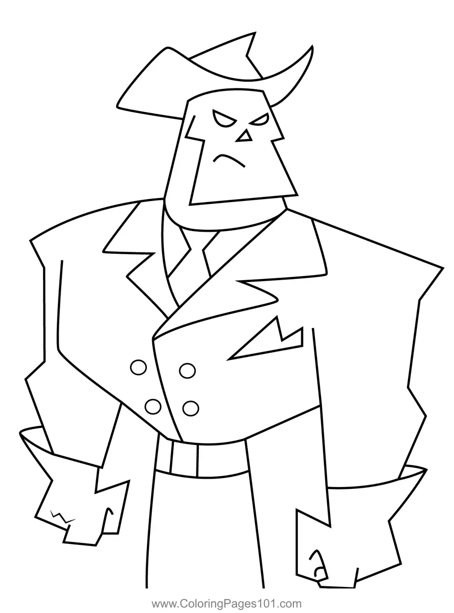 Danny Phantom Coloring Pages 1