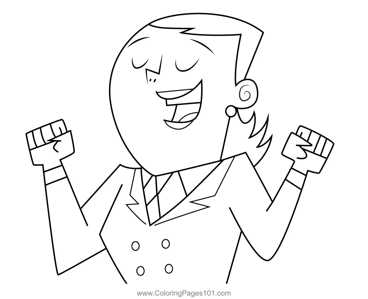 Danny Phantom Coloring Pages