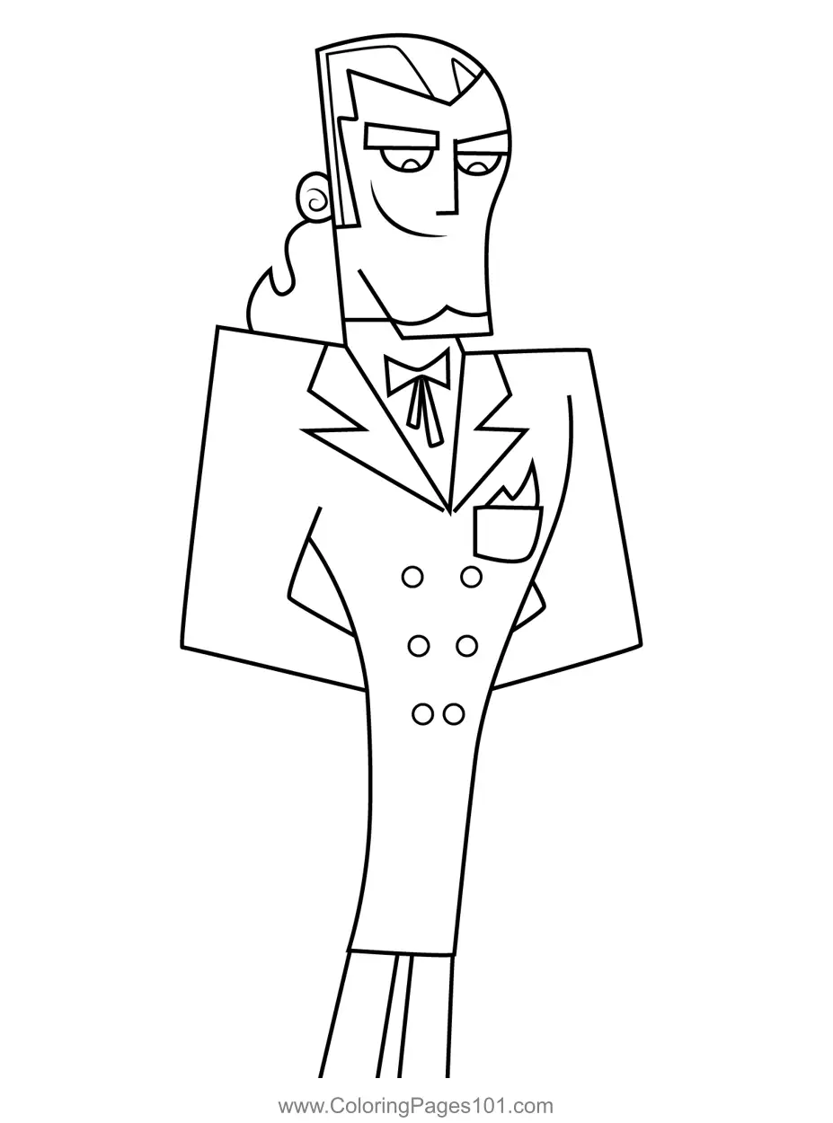 Danny Phantom Coloring Pages 3