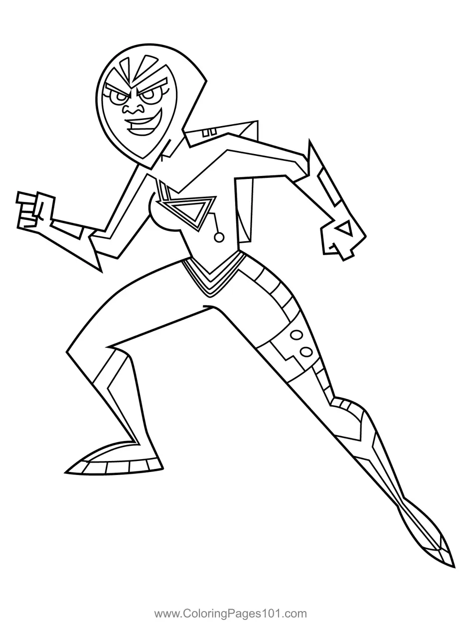 Danny Phantom Coloring Pages 4